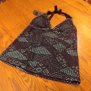 NWT Mossimo tankini swim top